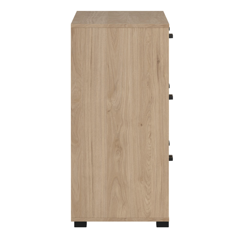 Sofia Double dresser 6 drawers Jackson Hickory — alternative angle