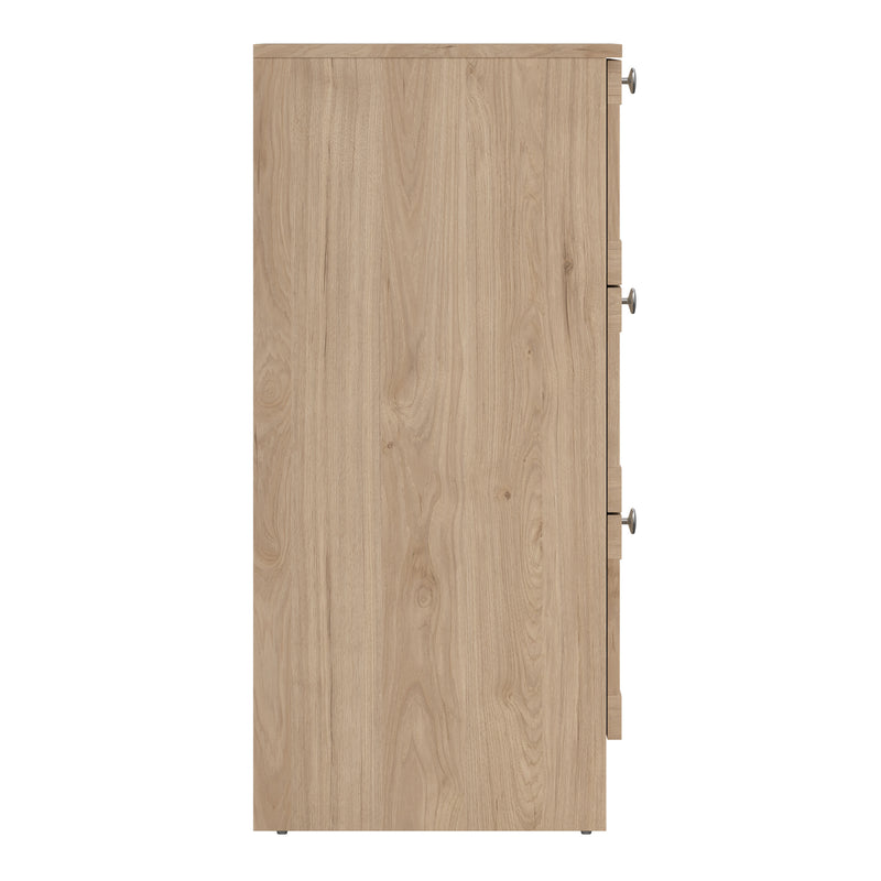 Brande Chest with 3 Frame Drawers in Jackson Hickory — alternative angle