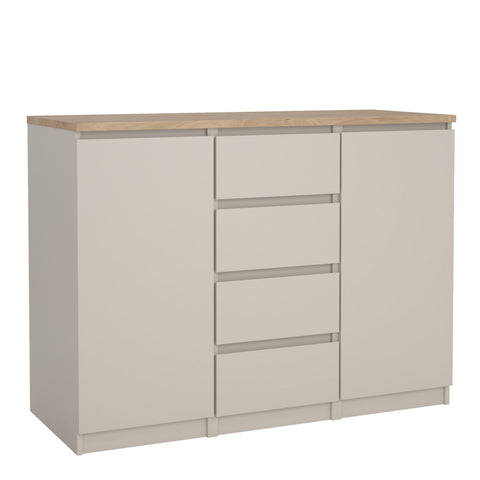 Naia Sideboard in Cashmere Jackson Hickory — front view
