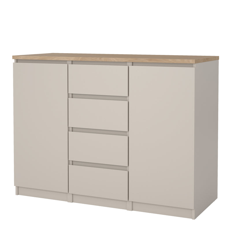 Naia Sideboard in Cashmere Jackson Hickory — detail view
