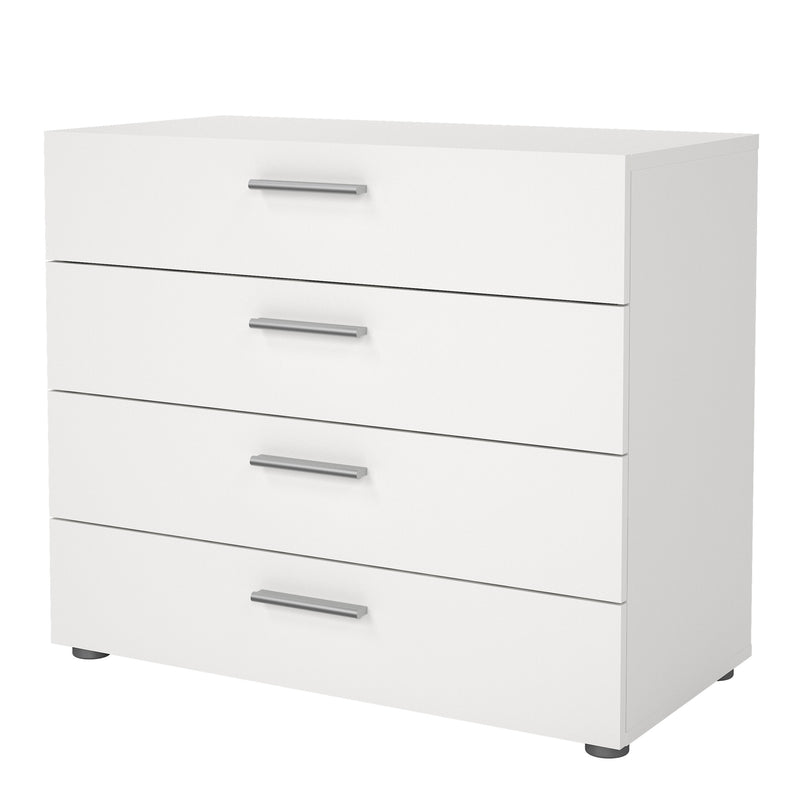Pepe Chest of 4 Drawers in White — detail view