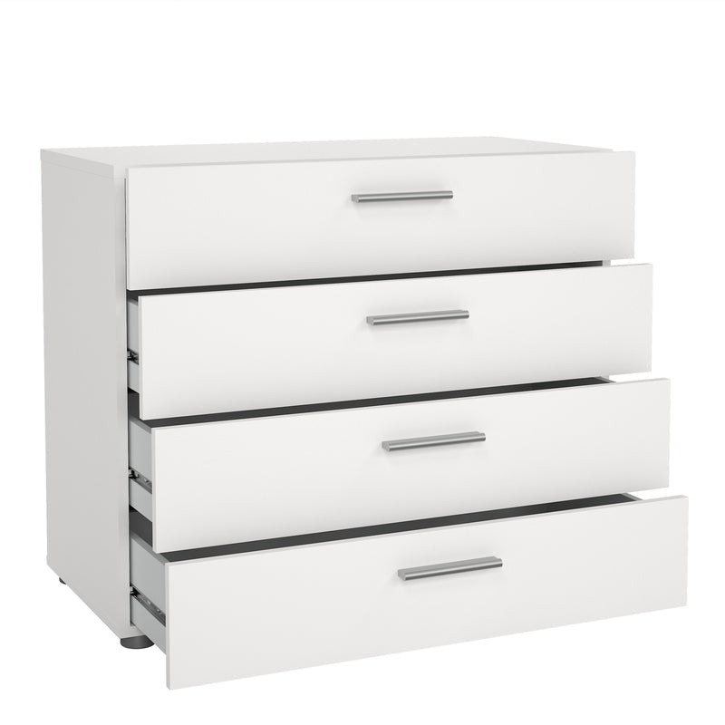 Pepe Chest of 4 Drawers in White — alternative angle