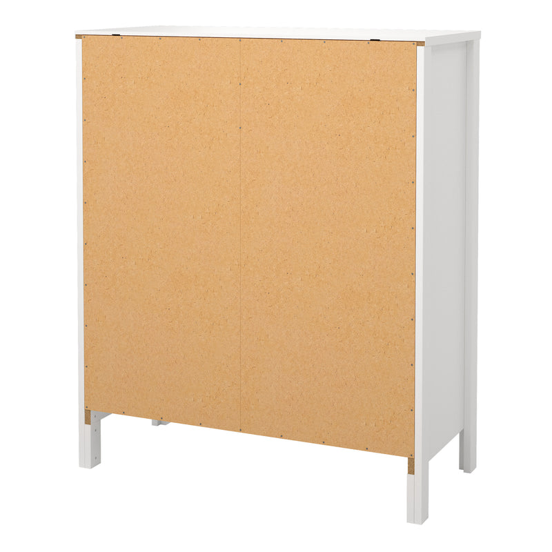 Barcelona Chest 3+2 Drawers in White — alternative angle