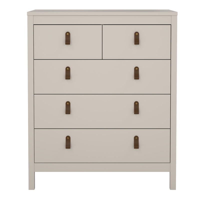 Barcelona Chest 3+2 Drawers in Cashmere — detail view
