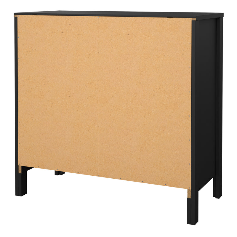 Barcelona Chest 3 Drawers in Matt Black — alternative angle
