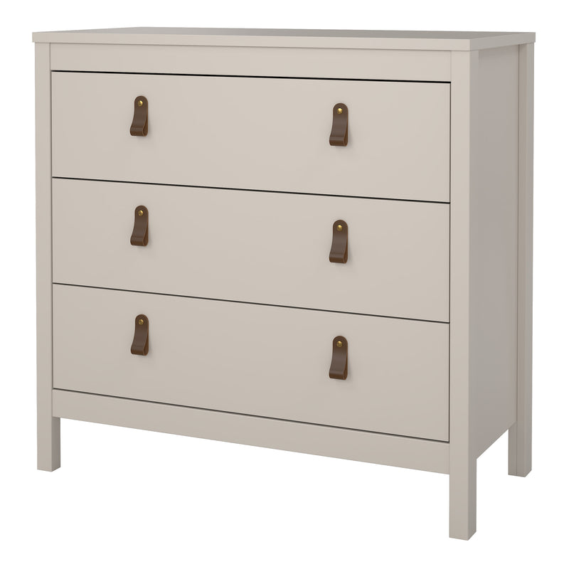 Barcelona Chest 3 Drawers in Cashmere — alternative angle
