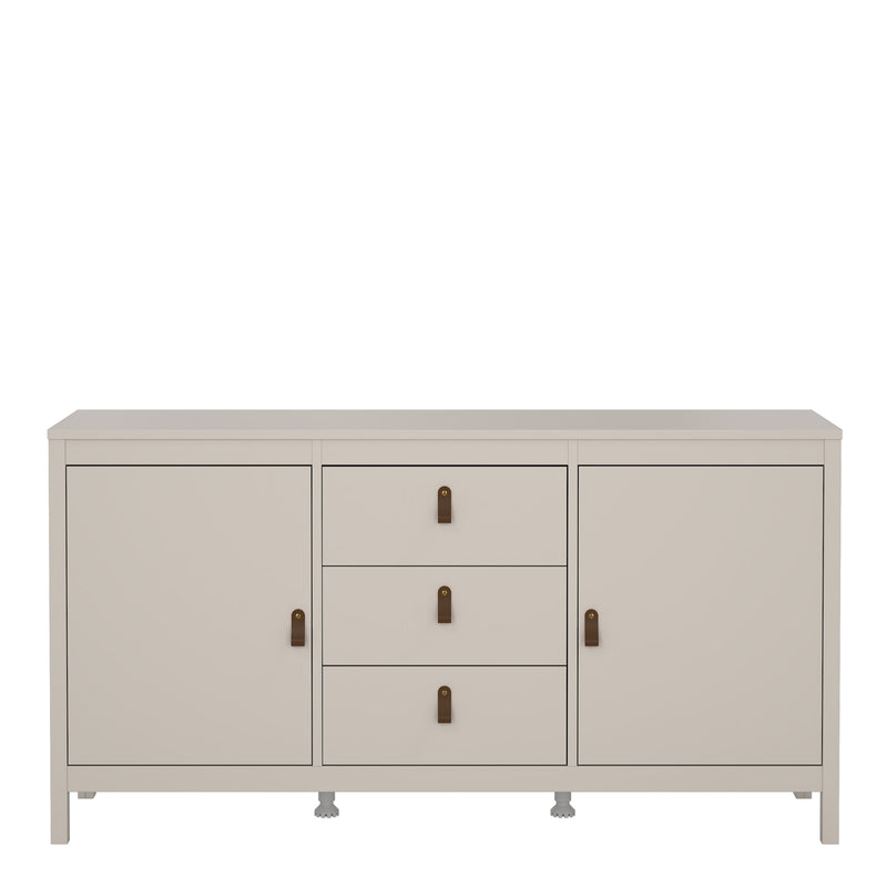 Barcelona Sideboard 2 Doors + 3 Drawers in Cashmere — detail view