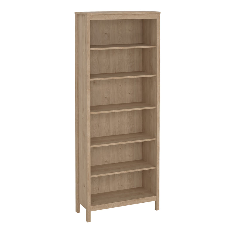 Barcelona Bookcase in Jackson Hickory Oak — front view