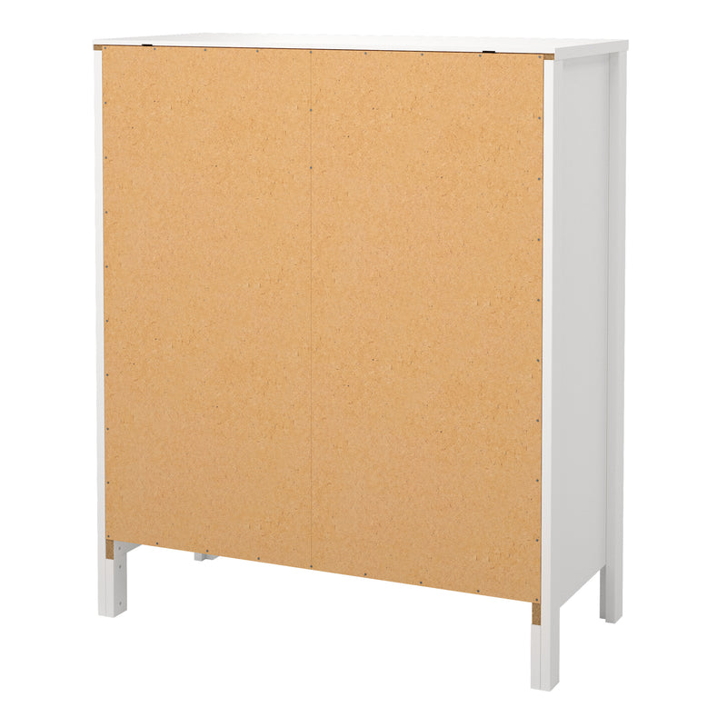 Madrid Chest 3+2 Drawers in White — alternative angle