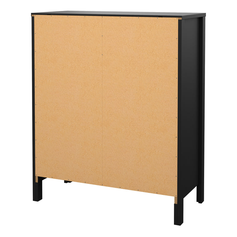 Madrid Chest 3+2 Drawers in Matt Black — alternative angle