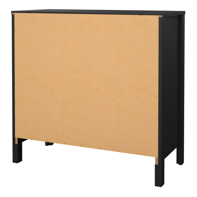 Madrid Chest 3 Drawers in Matt Black — alternative angle
