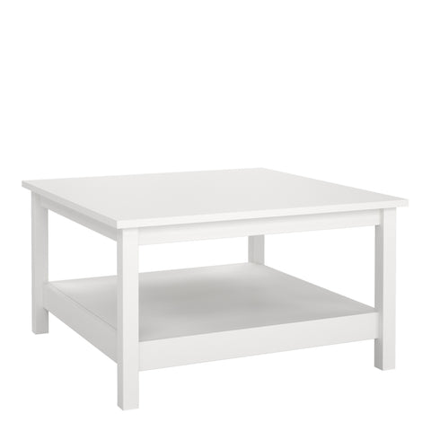 Madrid Coffee Table in White — front view