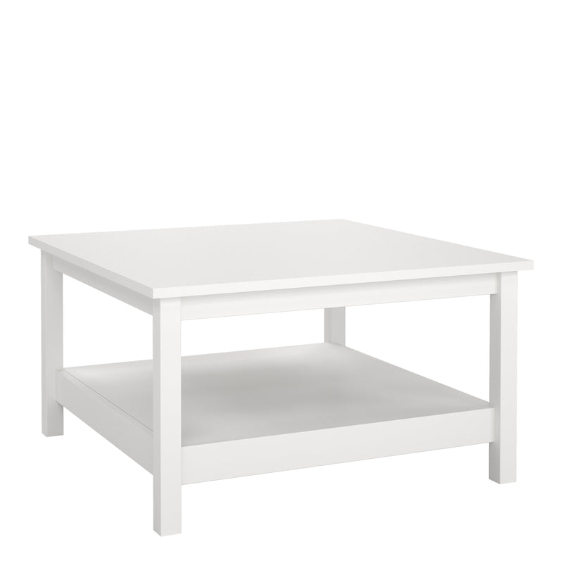 Madrid Coffee Table in White — front view