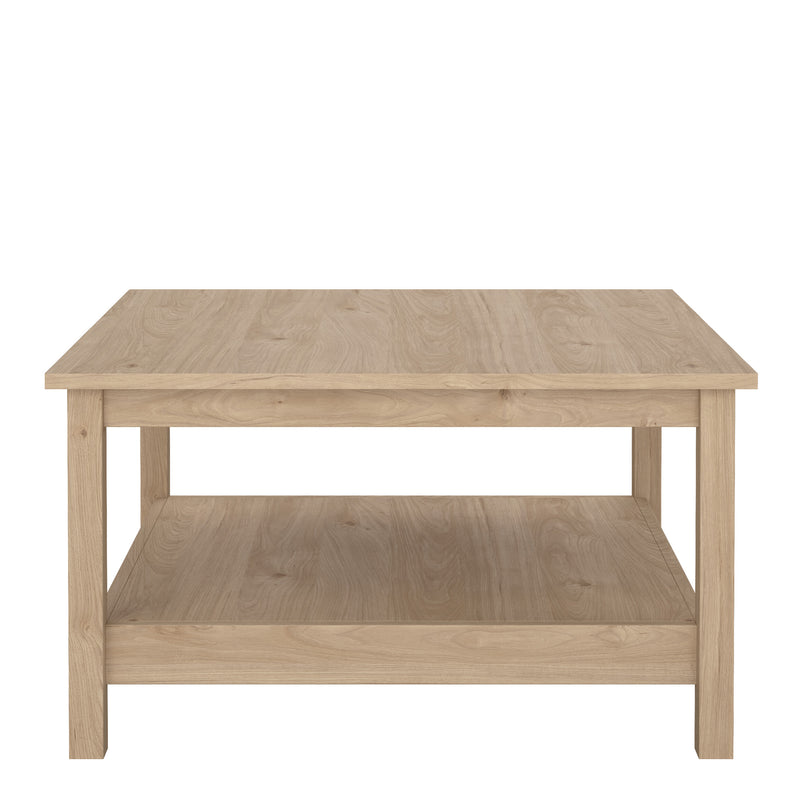 Madrid Coffee Table in Jackson Hickory Oak — side angle