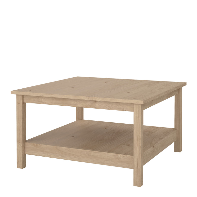 Madrid Coffee Table in Jackson Hickory Oak — detail view