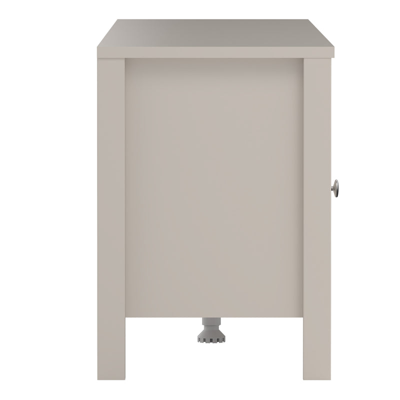 Madrid TV Unit 3 Drawers in Cashmere — alternative angle