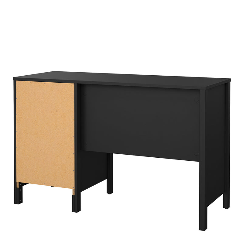 Madrid Desk 3 Drawers Matt Black — alternative angle