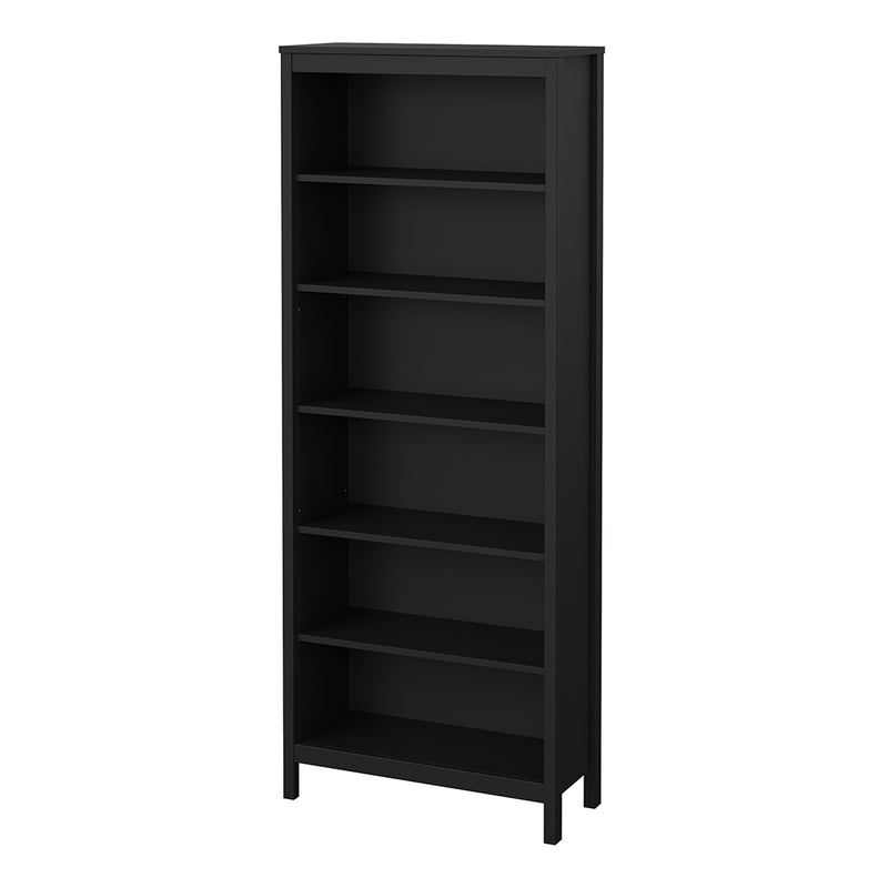Madrid Bookcase in Black — detail view