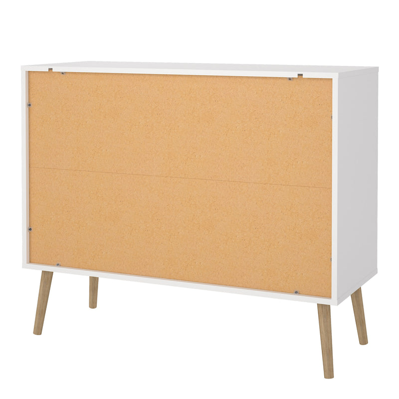 Cumbria Chest 2 + 2 Drawers White — alternative angle