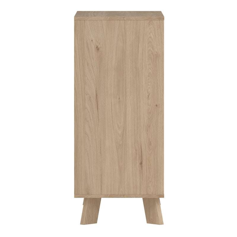 Ikast Chest 3 Drawers in Jackson Hickory and White — alternative angle