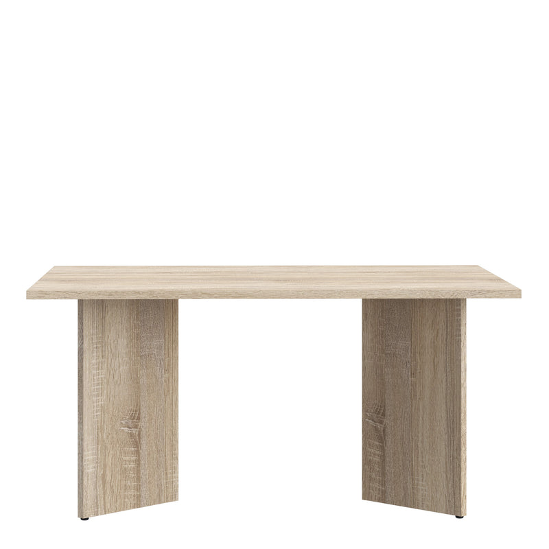 Karon Coffee Table in Sonoma Oak — side angle