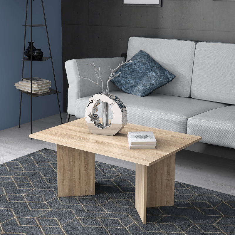 Karon Coffee Table in Sonoma Oak — alternative angle