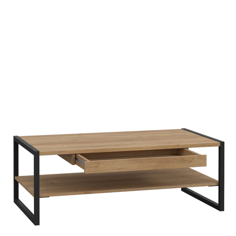 High Rock Coffee Table in Riviera Oak — detail view