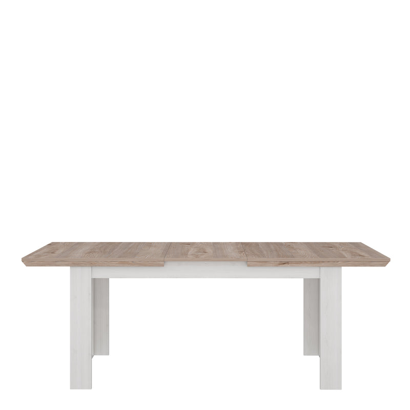 Illopa Extending Dining Table 160 — side angle