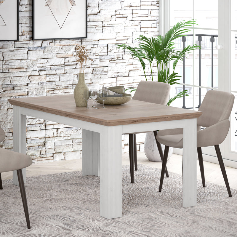 Illopa Extending Dining Table 160 — alternative angle