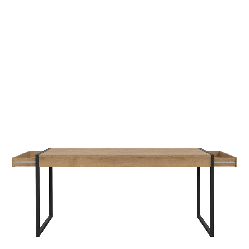 High Rock Dining Table in Riviera Oak — alternative angle