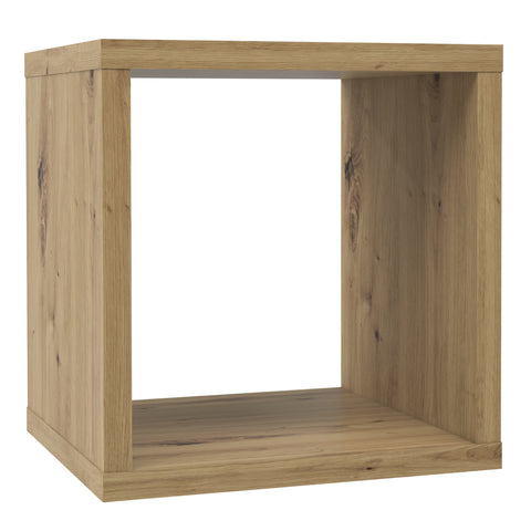 Mauro Singular Storage Unit in Artisan Oak — front view