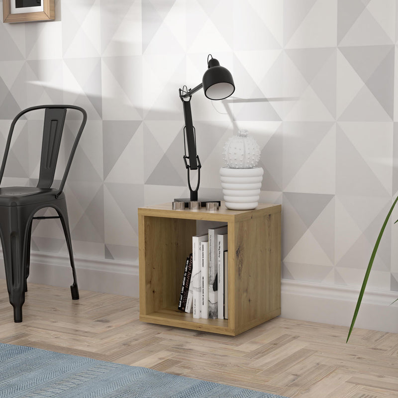 Mauro Singular Storage Unit in Artisan Oak — detail view