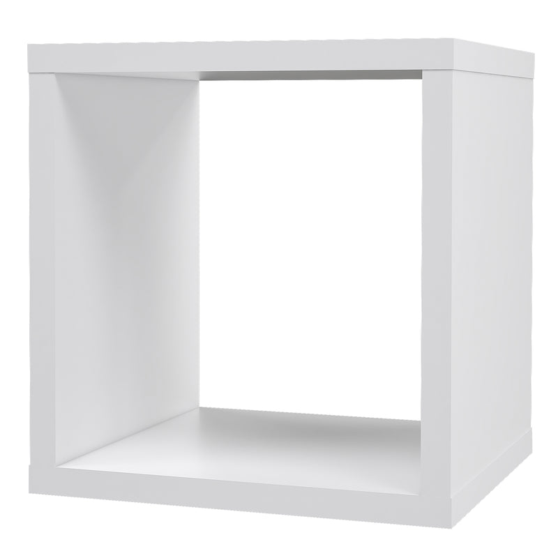 Mauro Singular Storage Unit in White High Gloss/White — detail view