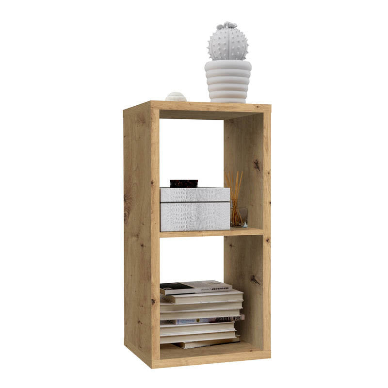 Mauro 1 Shelf Storage Unit in Artisan Oak — alternative angle