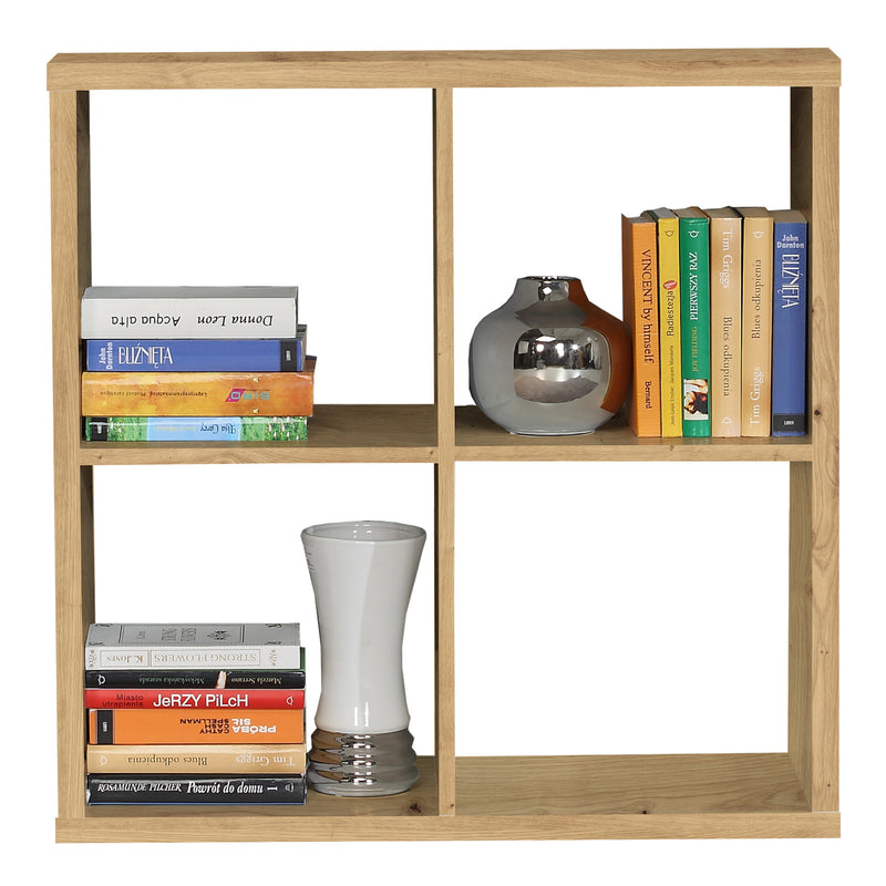 Mauro 2x2 Storage Unit in Artisan Oak — alternative angle