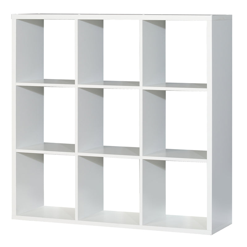 Mauro 3x3 Storage Unit in Matt White — detail view