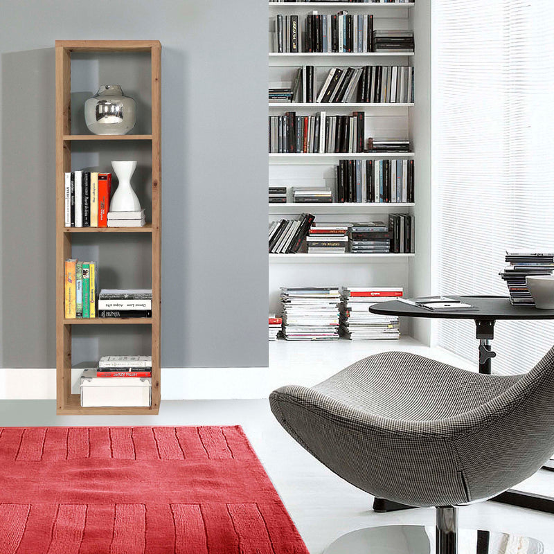 Mauro 3 Shelves Storage Unit in Artisan Oak — detail view