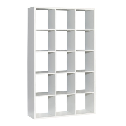Mauro 3x5 Storage Unit in Matt White — front view
