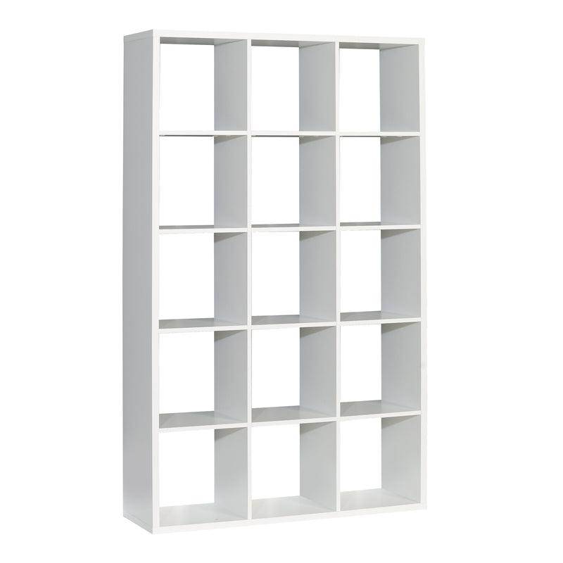 Mauro 3x5 Storage Unit in Matt White — front view
