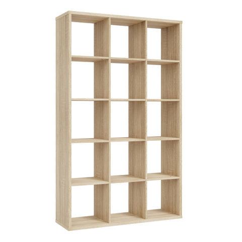 Mauro 3x5 Storage Unit in Sonoma Oak — front view