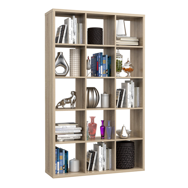 Mauro 3x5 Storage Unit in Sonoma Oak — alternative angle