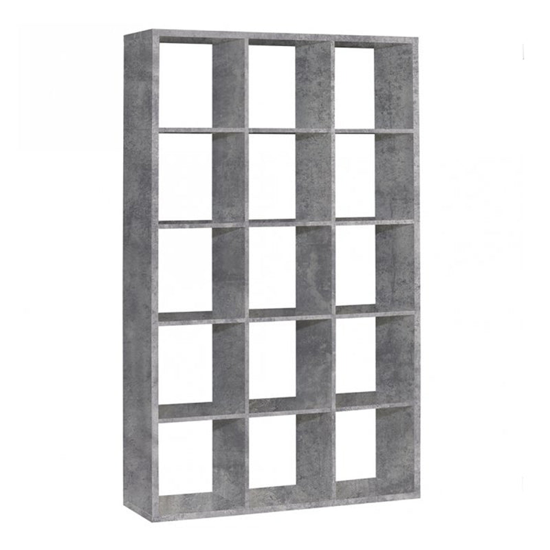 Mauro 3x5 Storage Unit in Concrete Grey — front view