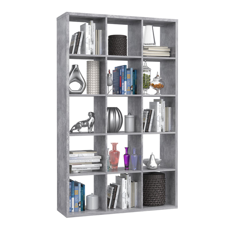 Mauro 3x5 Storage Unit in Concrete Grey — detail view