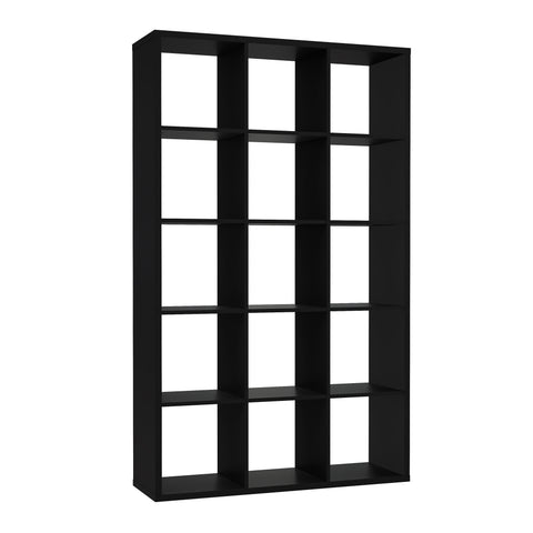 Mauro 3x5 Storage Unit in Matt Black — front view