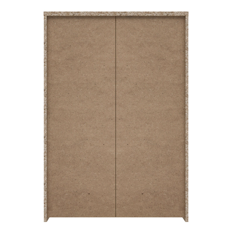 Best Chest Storage Cabinet with 6 Doors in Artisan Oak/White — alternative angle