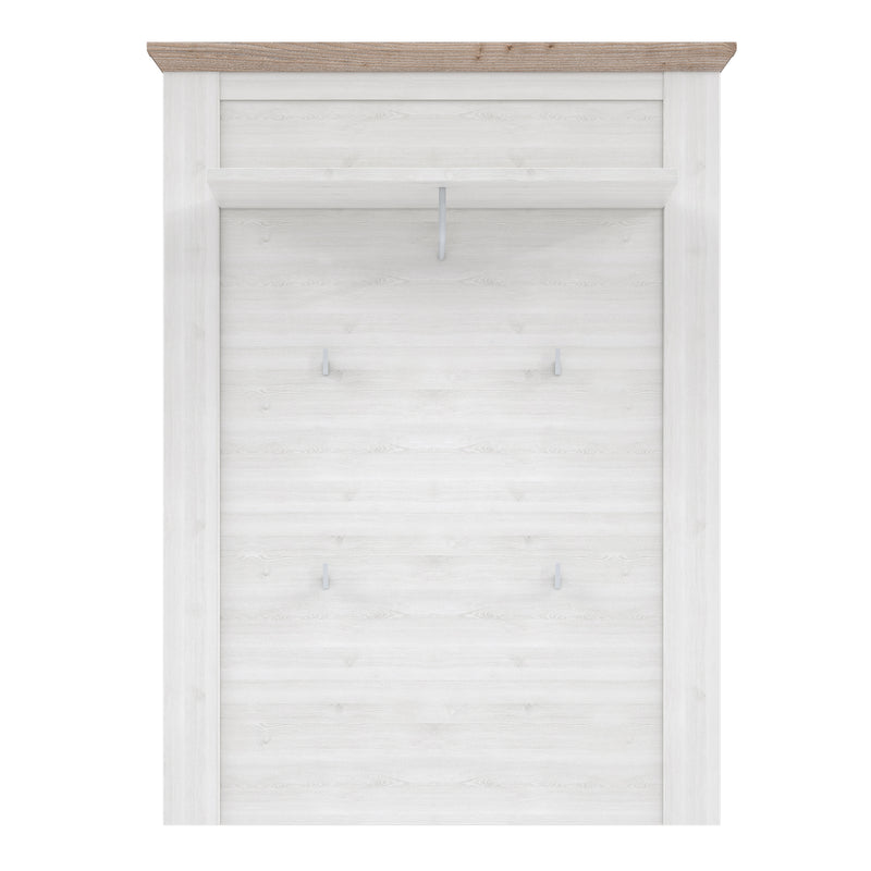 Illopa Wall Panel in Oak Nelson/Snowy Oak — side angle