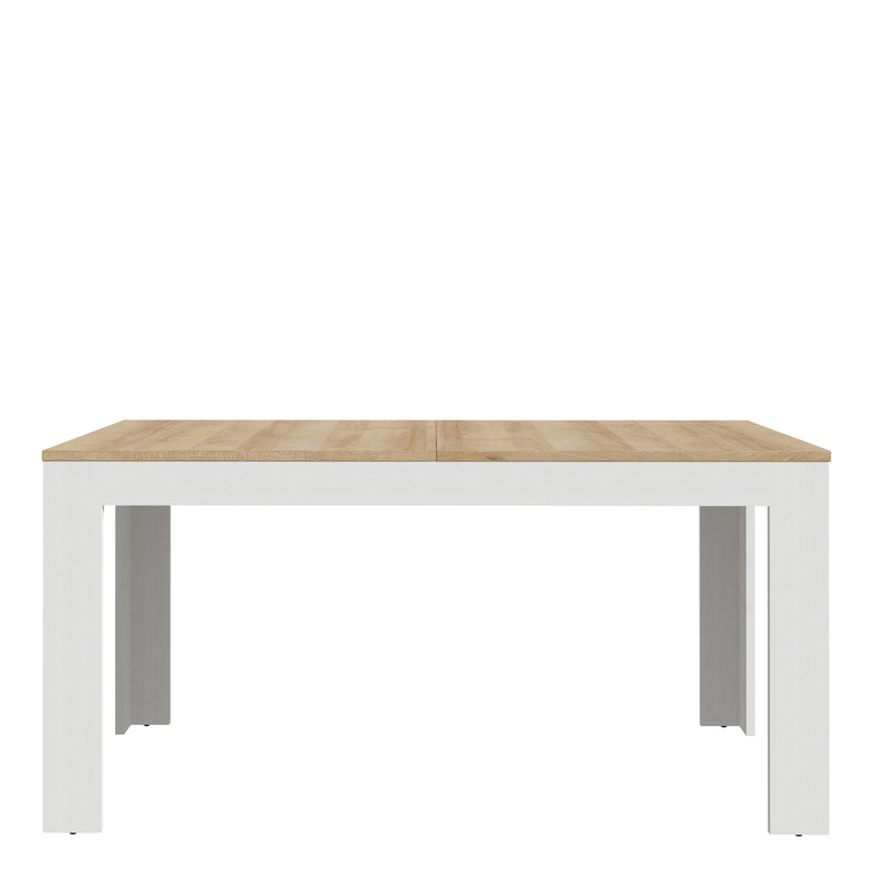 Bohol Extending Dining Table 160 — side angle