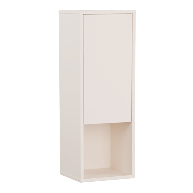 Alice Springs Narrow Cupboard with 1 Door Push — front view