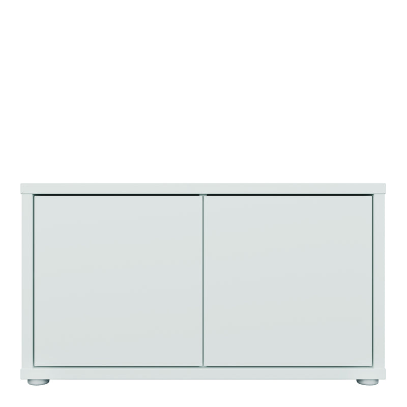 Alice Springs Bench with 2 Doors Push — side angle