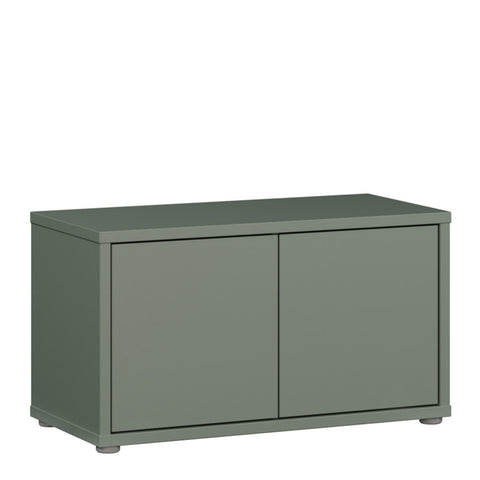 Alice Springs Bench with 2 Doors Push — front view